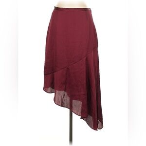 Asymmetrical Midi Skirt